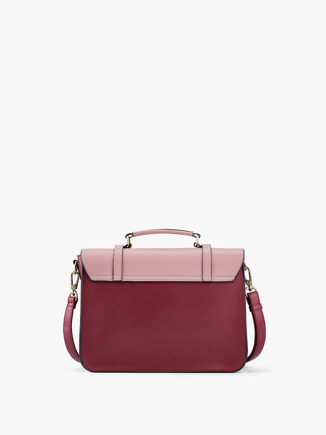 Sombre Mini Crossbody Vintage Briefcase