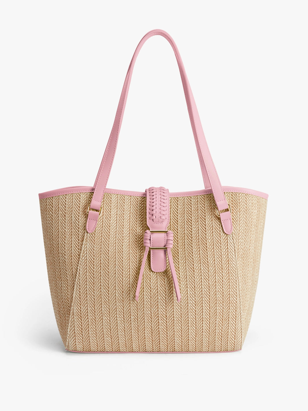 Marina Raffia Straw Tote Bag