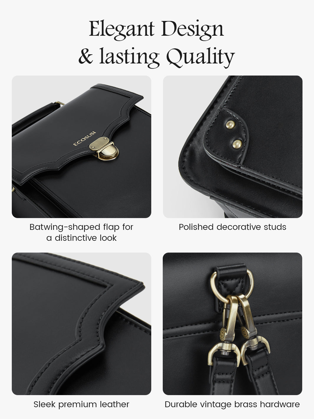 Aria Vintage Backpack for Laptops 11-15.6 Inches