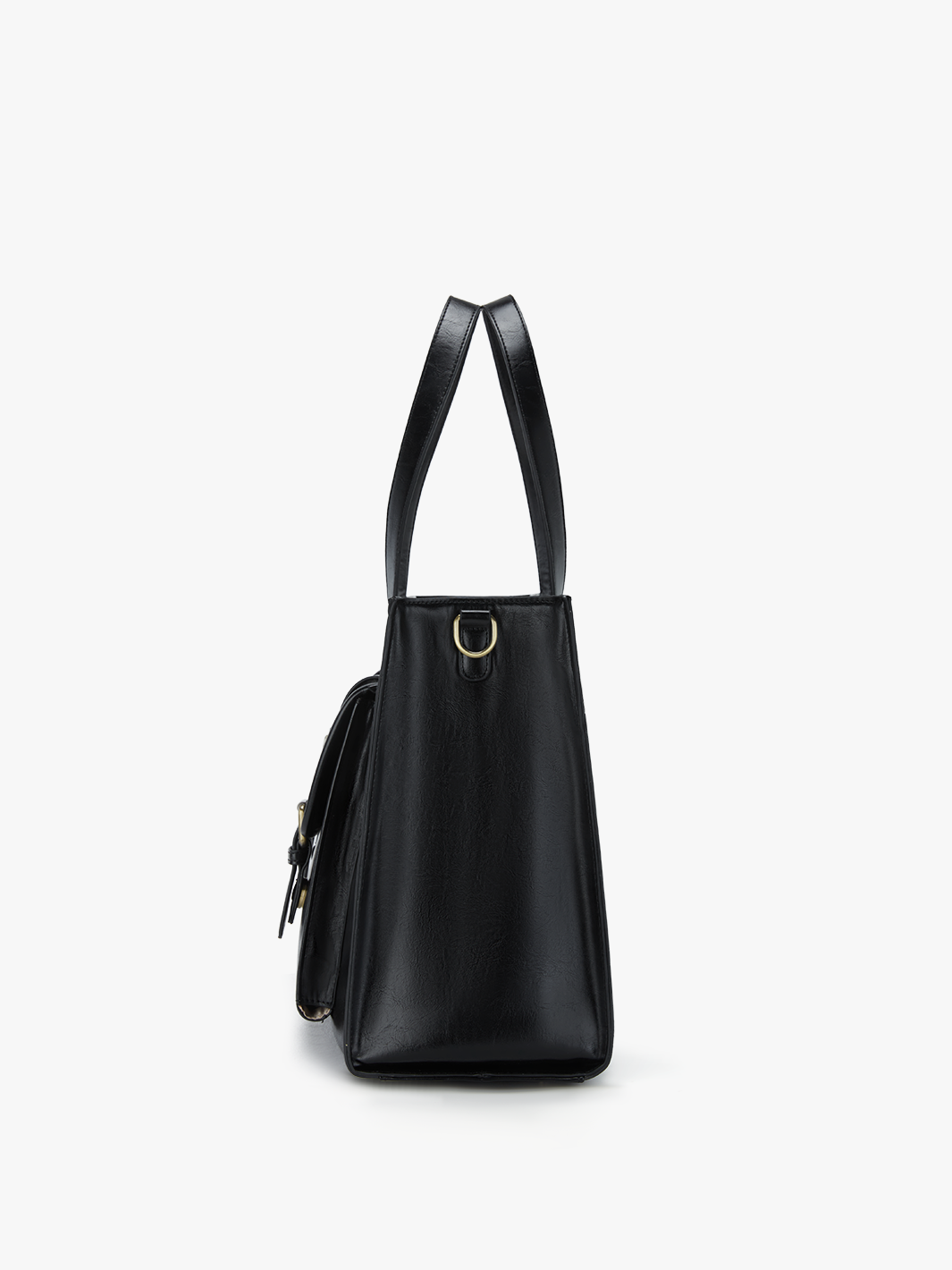 Olivia's Classic PU Leather Handbag for 13-15.6 Inch Laptop Tote