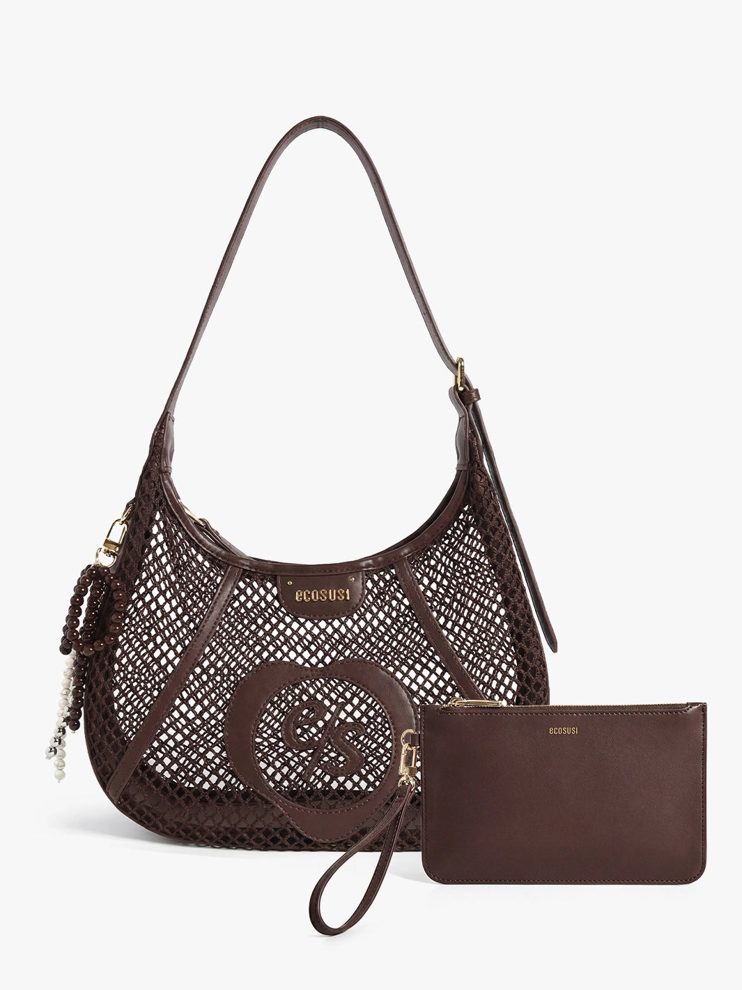 Siri Mesh Hobo Bag