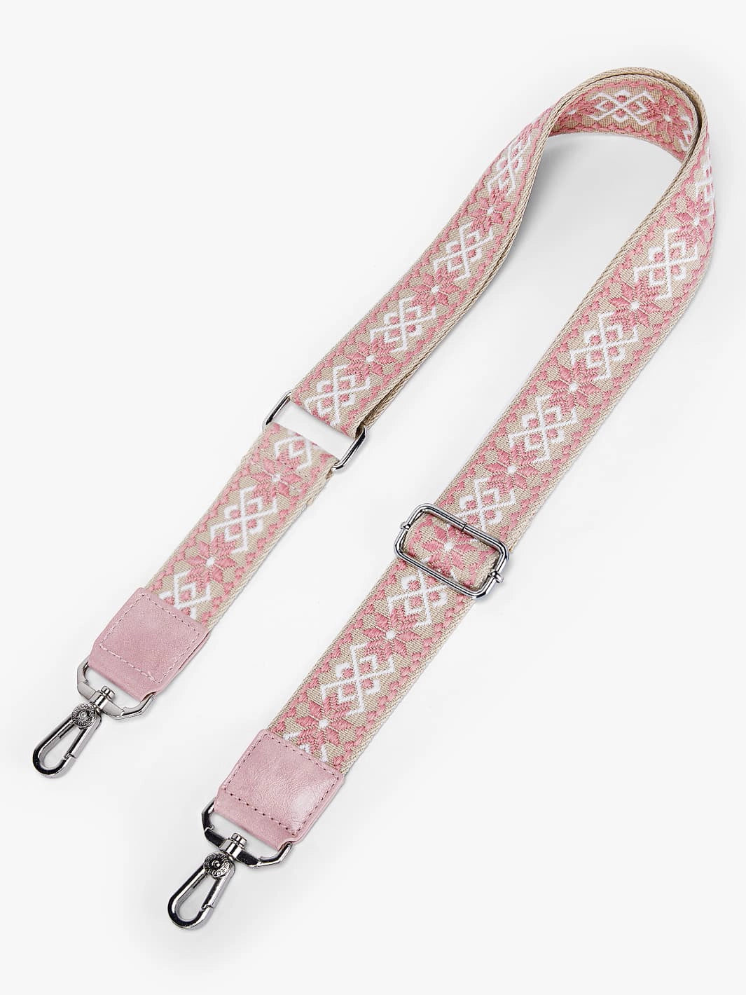 Mia Wide Strap Vegan Leather Crossbody Bag